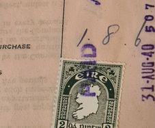 IRISH 2d STAMP.. Open to offers and advice.