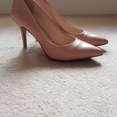 NINE WEST - blush nude high heels