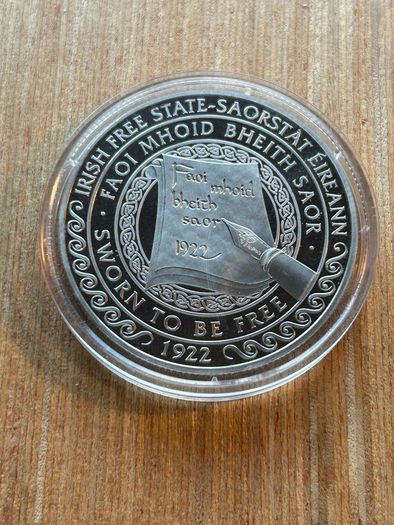Padraig Pearse, 100th Anniversary Commemorative Silver Medal