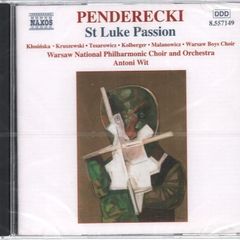 Penderecki. St. Luke Passion. CD. Free Postage!