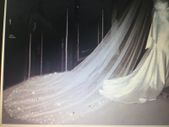 Cathedral Length Crystal Veil With Comb