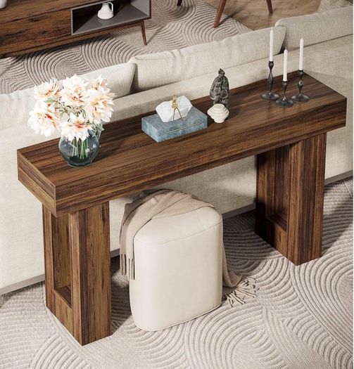 Console wooden table