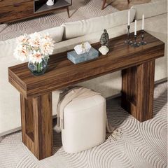 Console wooden table