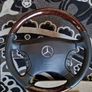 Mercedes w220 wood steering wheel Image 2