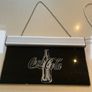 Coca Cola Lighted Plexiglass American Sign Image 8
