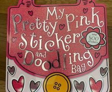 New - My Pretty Pink Sticker & Doodling Bag