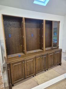 Office Desk with Wall Unit. Office Chair included.