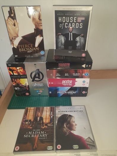 DVD Box Sets 15e Each (House of Cards Sealed)