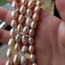 Natural Fresh water Pearl beaded necklace Image 5