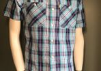 Caterpillar Mens Short Sleeve Chequered Shirt Small