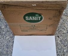 Fabresa Sanit 20x20cm white wall tiles - new