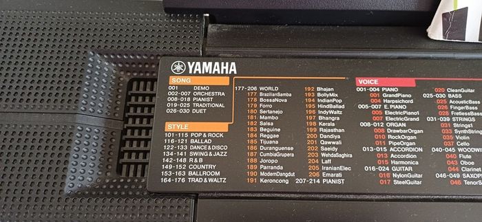 Keyboard Yamaha
