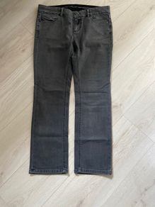 M&S Ladies Dark Grey Jeans Size 10 Short
