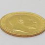 Half sovereign 1904 gold coin Image 3