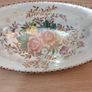 Vintage Maling 'Rosalind' Cream Lustre Oval Dish Image 2