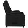 Recliner Chair Black Faux Leather Image 4