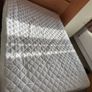 Double Bed with Mattress. Good Condition Image 2