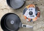 Two pans for delonghi airfryer.