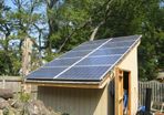 225W Solar panels for off-grid cabin shed ligting tools CCTV camera