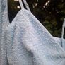 Blue embellished mini dress Image 4