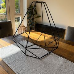 3 black ceiling pendants