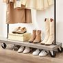 New Heavy Duty Clothes Rack Garment (Greige) FREE P&P Image 3