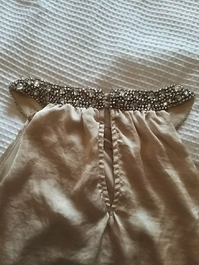 Gold Halterneck Top
