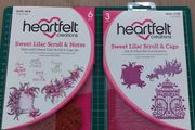 Heartfelt- die and stamp set- Sweet Lilac