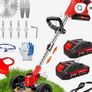 Brand new cordless lawn trimmer with 2 batteries Image 4