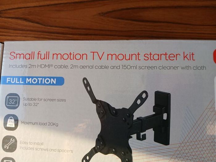 New tv wall mount kit.