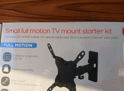 New tv wall mount kit.