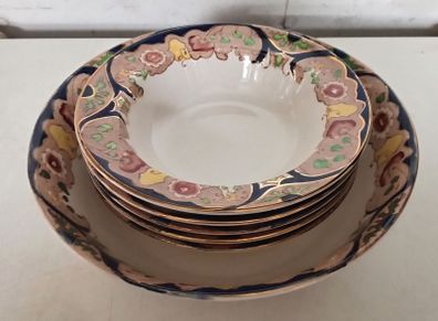 Arklow Pottery Dessert Bowl and Five Bowls
