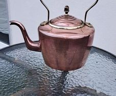 old copper kettle