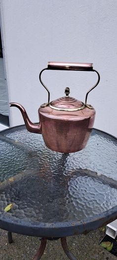 old copper kettle