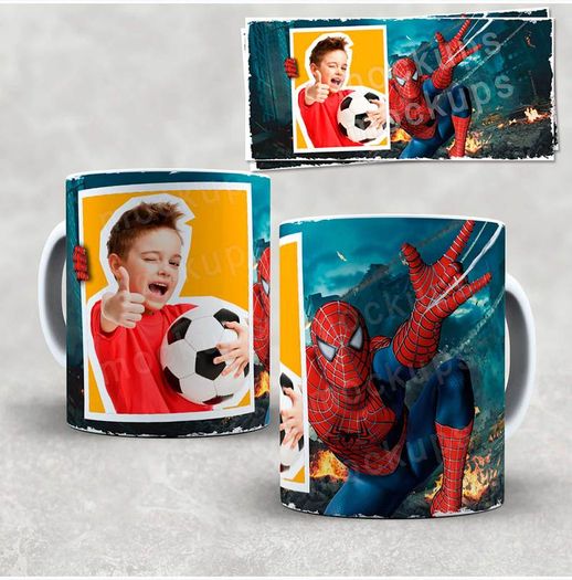 Selfie with Superheroes Gift Novelty Mug