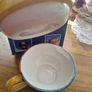 Vintage Multicoloured  Hand Printed.Teapot and Cup Collection Image 6