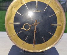Polish mechanical mantel and cabinet clock "Jubiler"