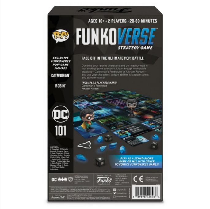 BRAND NEW Funko POP! Funkoverse Strategy Game DC Comic Extension Pack