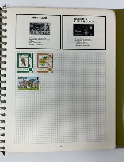 Collection: Used world collection In New World Stamp Album