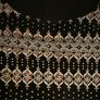 Black/White Sparkling Glitter Top  Size EU 44 Mint Condition Image 5