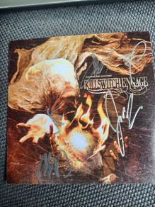 KILLSWITCH ENGAGE: Disarm The Descent CD ( Fully Autographed)