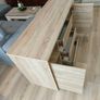 Modern oak-effect sideboard in very good condition Image 4