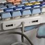 Apple A1048 Digidesign USB Wired Keyboard Final Cut Pro Colored Keys Image 8