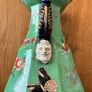Antique Chinoiserie Hexagonal Baluster Vase Image 3