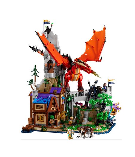 Lego 21348 Dungeons & Dragons Red Dragon's Tale EXCLUSIVE BUNDLE