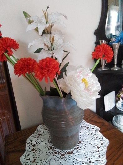 Priory Ceramics Large Pottery Vase