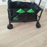 4 wheel camping wagon with wide wheels Image 2