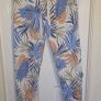 Made In Italy Blue Tropical Leaf Co Ord Lounge Set Relaxed Holiday Fit Image 5