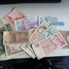old banknotes