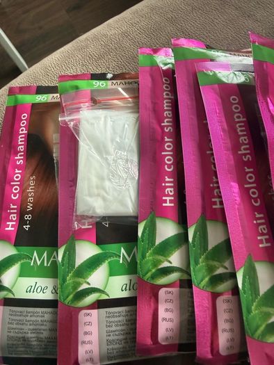 hair care mahogany wash in colour